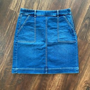 Talbots Denim Skirt